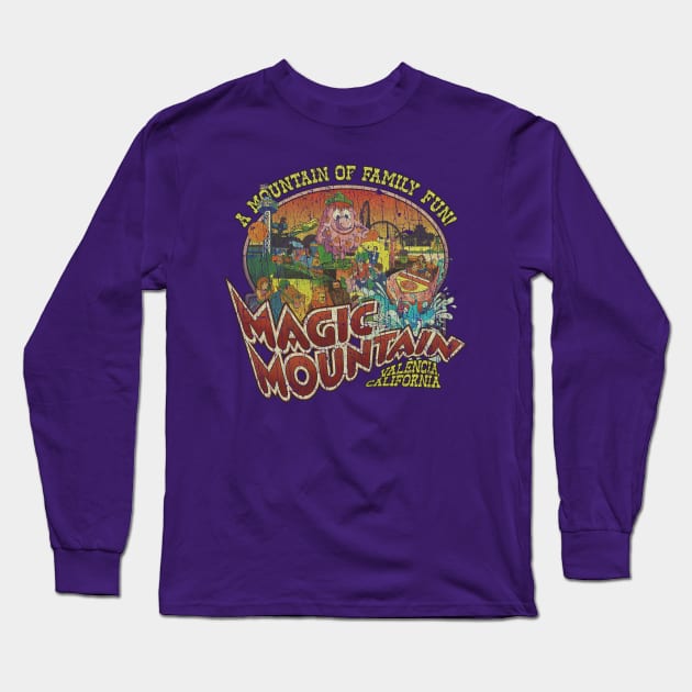 Magic Mountain Family Fun 1971 Long Sleeve T-Shirt by JCD666